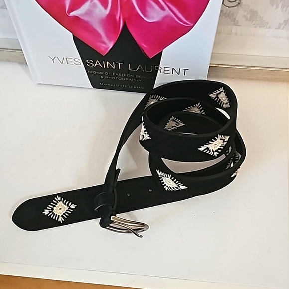 FRYE Genuine leather boho belt - Picture 1 of 12